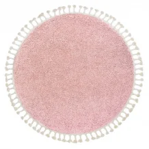Kusový koberec Berber 9000 pink kruh
