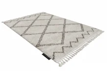 Kusový koberec Berber Asila B5970 cream and brown