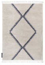 Kusový koberec Berber Maknes B5910 cream and grey