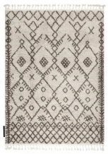 Kusový koberec Berber Tanger B5940 cream and brown