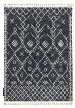 Kusový koberec Berber Tanger B5940 grey and white