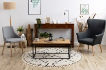 Kusový koberec Berber Tetuan B751 cream kruh