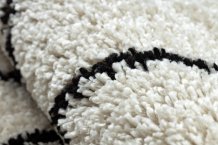 Kusový koberec Berber Tetuan B751 cream kruh