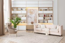 Kusový koberec Berien polar white