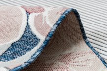 Kusový koberec Botanic 65240 Flamingo navy – na ven i na doma