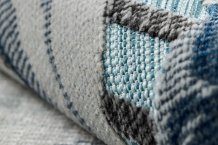 Kusový koberec Botanic 65242 Feathers aqua – na ven i na doma