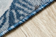 Kusový koberec Botanic 65242 Feathers navy – na ven i na doma