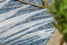 Kusový koberec Botanic 65242 Feathers navy – na ven i na doma