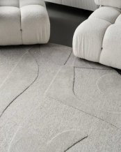 Kusový koberec Botanica light grey