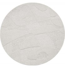 Kusový koberec Botanica light grey kruh