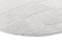 Kusový koberec Botanica light grey kruh