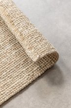 Kusový koberec Bouclé Jute 105973 Ivory White