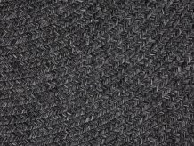 Kusový koberec Braided 105550 Dark Grey kruh – na ven i na doma