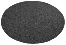 Kusový koberec Braided 105550 Dark Grey kruh – na ven i na doma