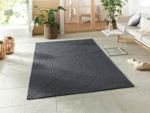 Kusový koberec Braided 105550 Dark Grey – na ven i na doma