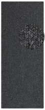 Kusový koberec Braided 105550 Dark Grey – na ven i na doma