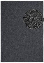 Kusový koberec Braided 105550 Dark Grey – na ven i na doma