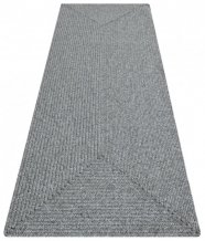 Kusový koberec Braided 105551 Light Grey – na ven i na doma