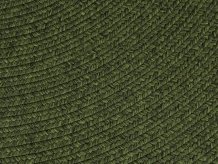 Kusový koberec Braided 105554 Green kruh – na ven i na doma