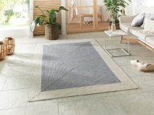 Kusový koberec Braided 105555 Grey Creme – na ven i na doma