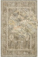 Kusový koberec Cairo 105592 Luxor Black Cream – na ven i na doma