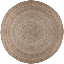Kusový koberec Capri Jute Natural kruh