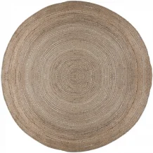 Kusový koberec Capri Jute Natural kruh