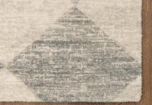 Kusový koberec Checkered grey čtverec