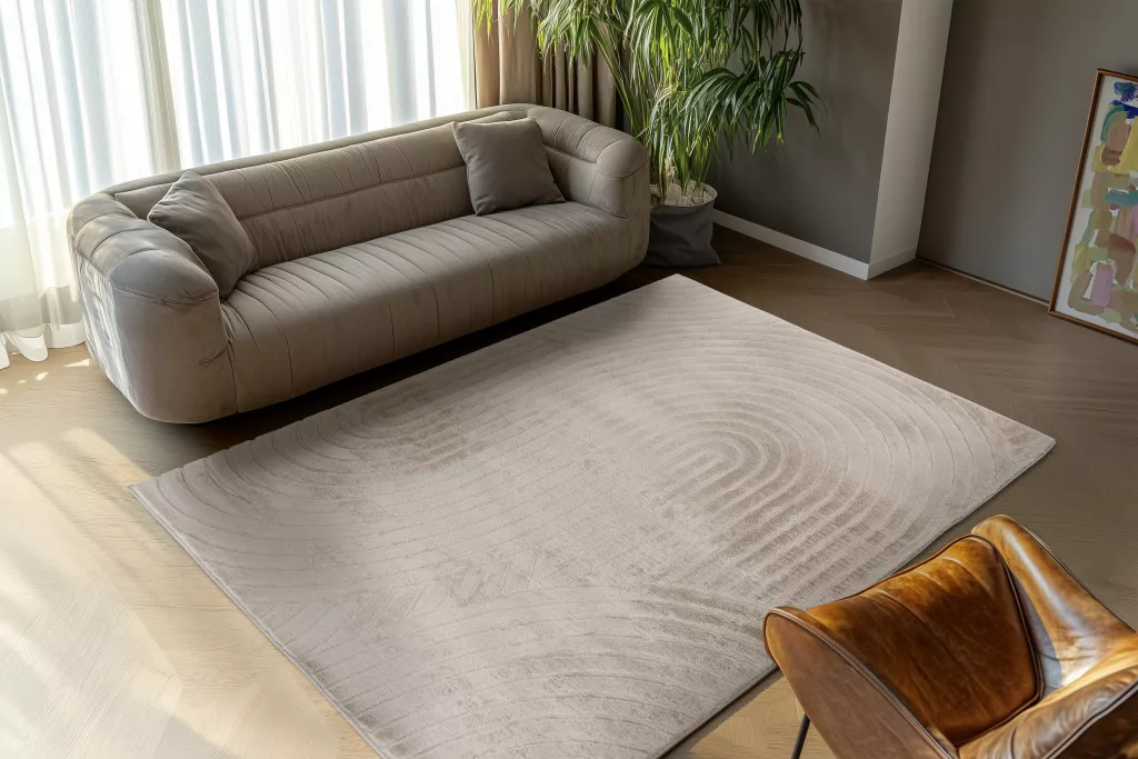 Kusový koberec Comfort 501 light taupe