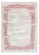 Kusový koberec Core A004 Frame beige/pink