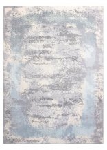 Kusový koberec Core A004 Frame ivory/grey and blue