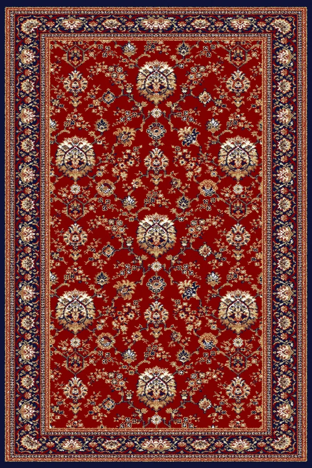 Kusový koberec Crave dark red