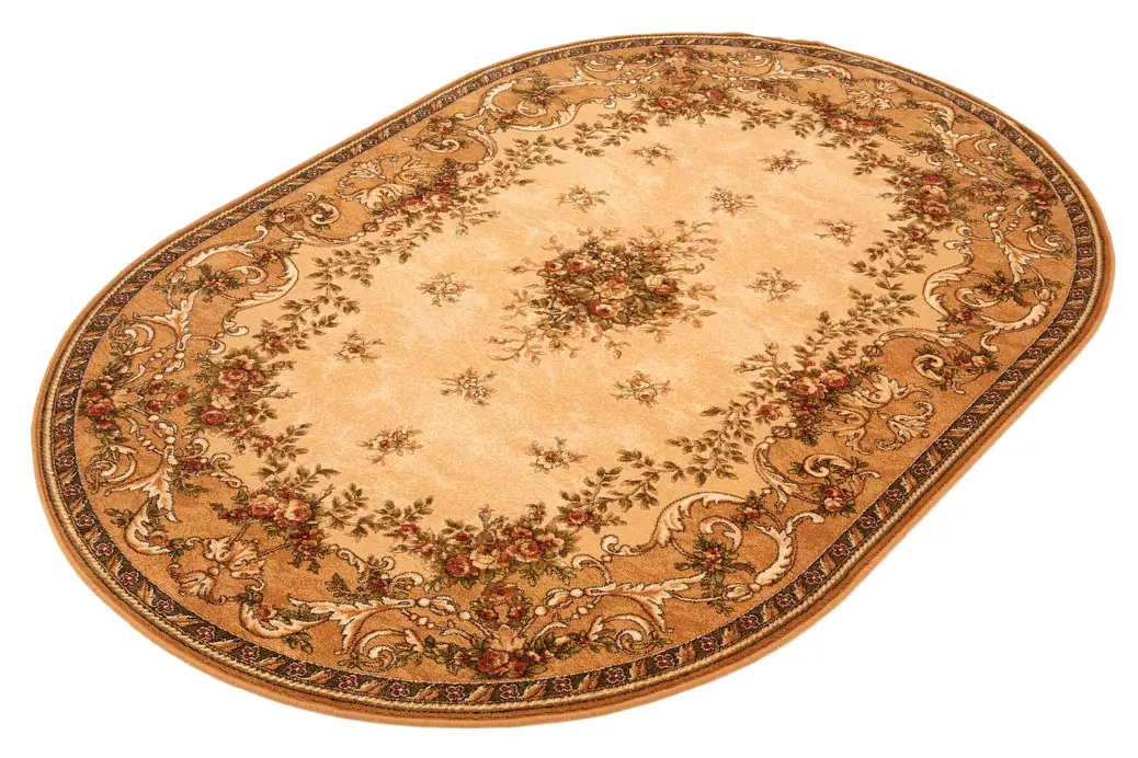 Kusový koberec Dafne sahara - ovál (sahara)
