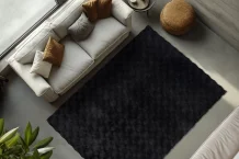 Kusový koberec Diamond Cut 800 anthracite