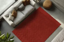 Kusový koberec Diamond Cut 800 red