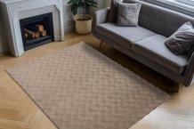 Kusový koberec Diamond Cut 800 taupe