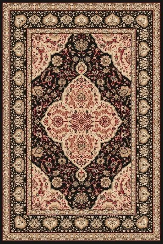 Kusový koberec Diktum černý