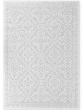 Kusový koberec Duet Rosel 106251 White/Gray - na ven i na doma