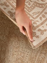 Kusový koberec Duet Rosel 106252 Beige/White - na ven i na doma