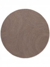 Kusový koberec Eleni 106219 Taupe kruh