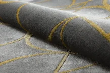 Kusový koberec Emerald 1010 grey and gold
