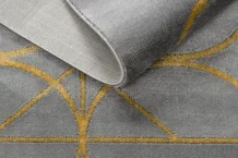 Kusový koberec Emerald 1010 grey and gold