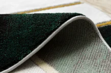 Kusový koberec Emerald 1015 green and gold kruh