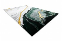 Kusový koberec Emerald 1017 green and gold