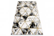 Kusový koberec Emerald 1020 black and gold