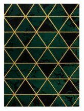Kusový koberec Emerald 1020 green and gold