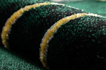 Kusový koberec Emerald 1022 green and gold