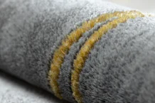 Kusový koberec Emerald 1022 grey and gold