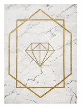 Kusový koberec Emerald diamant 1019 cream and gold