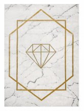 Kusový koberec Emerald diamant 1019 cream and gold